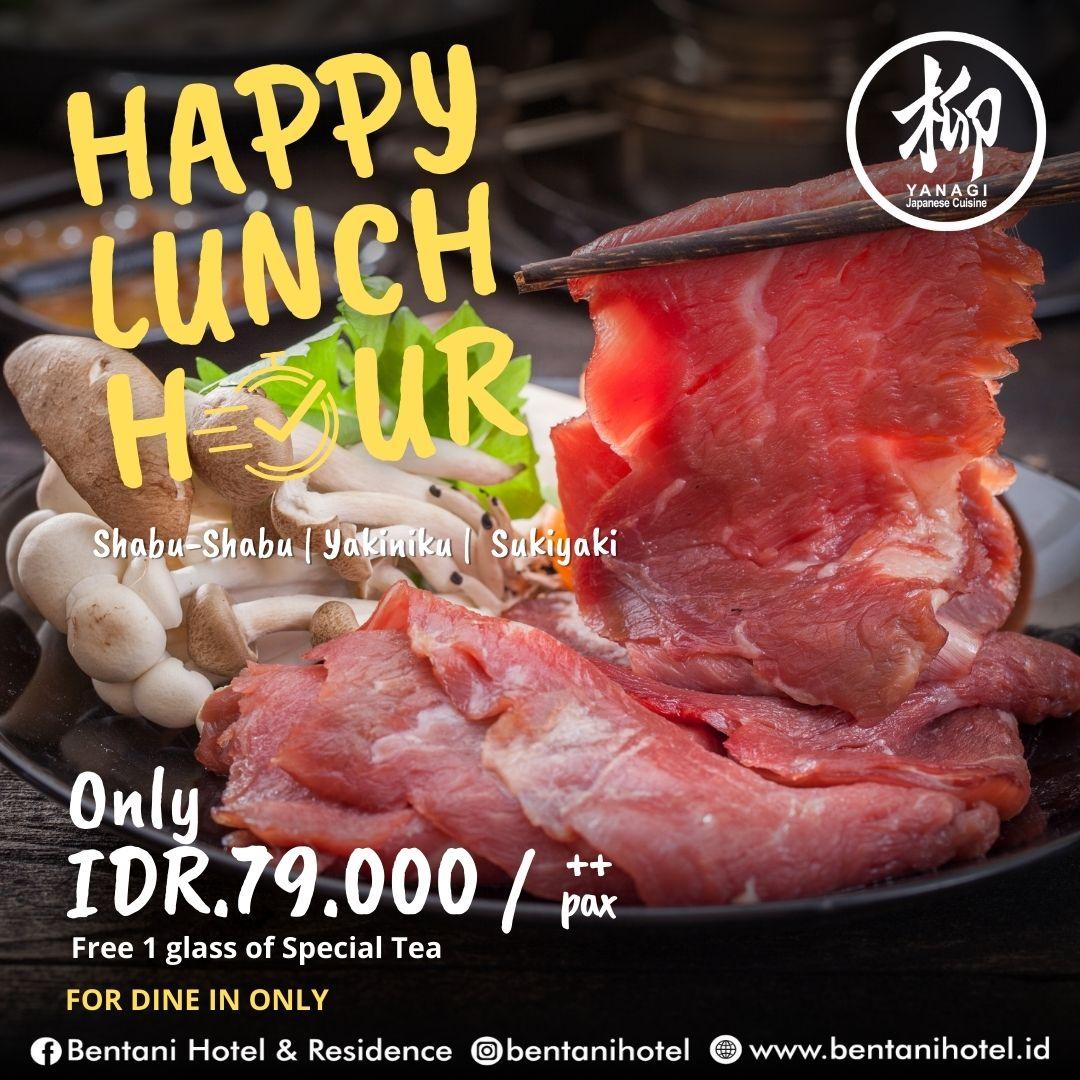 Happy Lunch Hour Yanagi