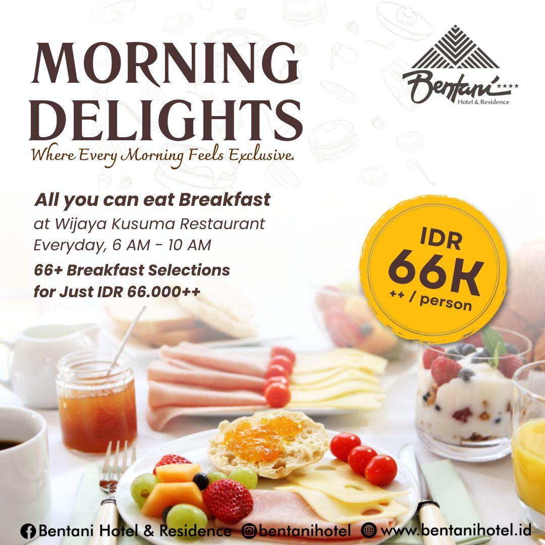 Morning Delights – All You Can Eat Breakfast