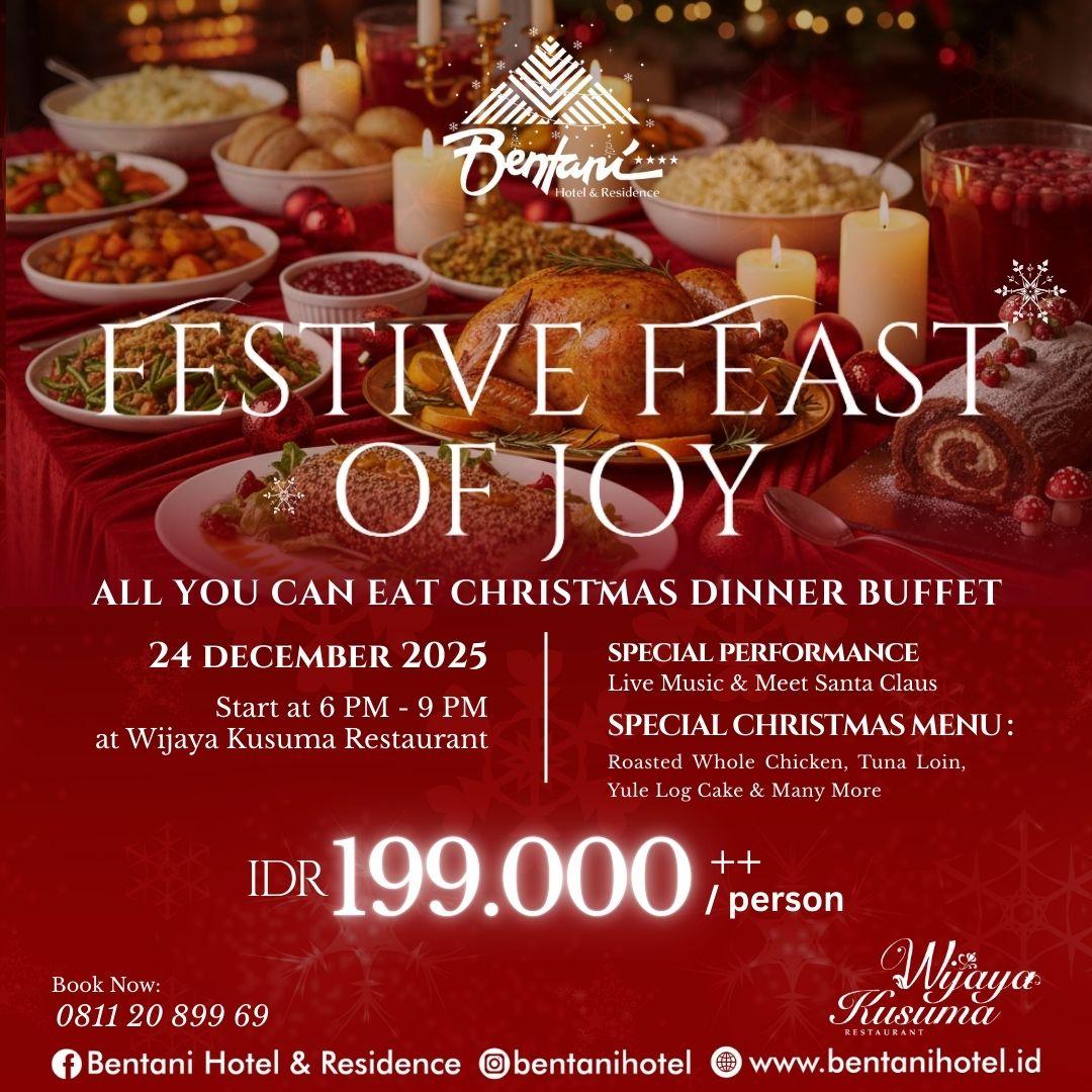 Festive Feast of Joy - Christmas Dinner Buffet